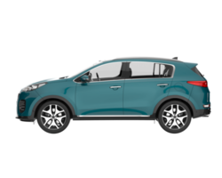 realistisk sUV isolerat på transparent bakgrund. 3d tolkning - illustration png