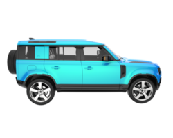 realistisk sUV isolerat på transparent bakgrund. 3d tolkning - illustration png