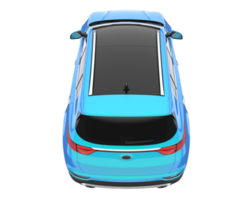 suv réaliste isolé sur fond transparent. rendu 3d - illustration png