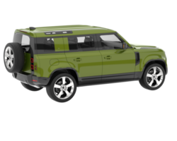 suv realista isolado em fundo transparente. renderização 3D - ilustração png