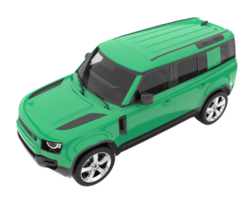 realistisch suv geïsoleerd Aan transparant achtergrond. 3d renderen - illustratie png