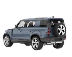 realistico suv isolato su trasparente sfondo. 3d interpretazione - illustrazione png