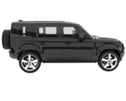 realistisk sUV isolerat på transparent bakgrund. 3d tolkning - illustration png