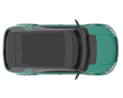 realistisk sUV isolerat på transparent bakgrund. 3d tolkning - illustration png