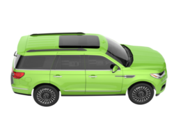 realistisch suv geïsoleerd Aan transparant achtergrond. 3d renderen - illustratie png