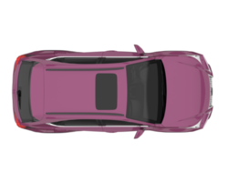 suv réaliste isolé sur fond transparent. rendu 3d - illustration png