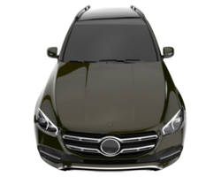 Realistic SUV isolated on transparent background. 3d rendering - illustration png