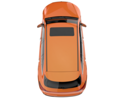 Realistic SUV isolated on transparent background. 3d rendering - illustration png