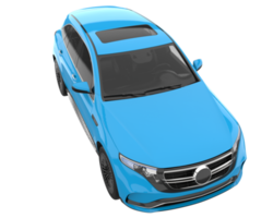 Realistic SUV isolated on transparent background. 3d rendering - illustration png