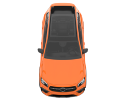 realistico suv isolato su trasparente sfondo. 3d interpretazione - illustrazione png