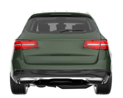 Realistic SUV isolated on transparent background. 3d rendering - illustration png