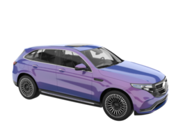 Realistic SUV isolated on transparent background. 3d rendering - illustration png
