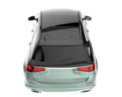 suv réaliste isolé sur fond transparent. rendu 3d - illustration png