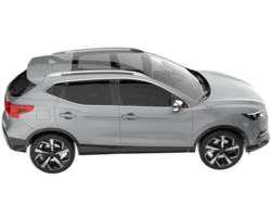 realistisk sUV isolerat på transparent bakgrund. 3d tolkning - illustration png