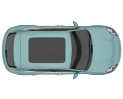 realistisk sUV isolerat på transparent bakgrund. 3d tolkning - illustration png