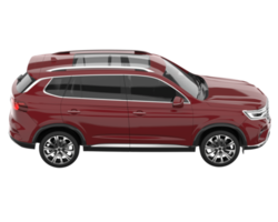 realistisch suv geïsoleerd Aan transparant achtergrond. 3d renderen - illustratie png