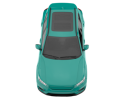Realistic SUV isolated on transparent background. 3d rendering - illustration png