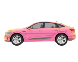 realistisk sUV isolerat på transparent bakgrund. 3d tolkning - illustration png