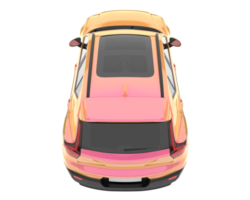 Realistic SUV isolated on transparent background. 3d rendering - illustration png