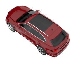 Realistic SUV isolated on transparent background. 3d rendering - illustration png