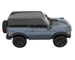 realistisk sUV isolerat på transparent bakgrund. 3d tolkning - illustration png