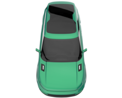 Realistic SUV isolated on transparent background. 3d rendering - illustration png