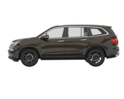 realistisk sUV isolerat på transparent bakgrund. 3d tolkning - illustration png