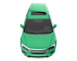 Realistic SUV isolated on transparent background. 3d rendering - illustration png