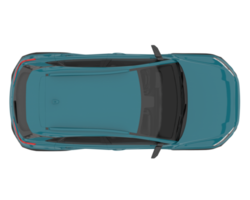 realistisk sUV isolerat på transparent bakgrund. 3d tolkning - illustration png