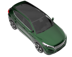 realistico suv isolato su trasparente sfondo. 3d interpretazione - illustrazione png