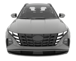Realistic SUV isolated on transparent background. 3d rendering - illustration png