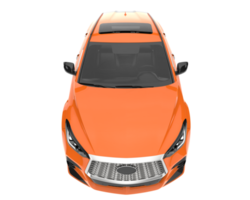 Realistic SUV isolated on transparent background. 3d rendering - illustration png