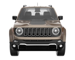 suv realista isolado em fundo transparente. renderização 3D - ilustração png