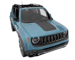 suv realista isolado em fundo transparente. renderização 3D - ilustração png