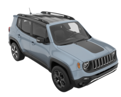 suv realista isolado em fundo transparente. renderização 3D - ilustração png