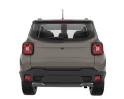 suv réaliste isolé sur fond transparent. rendu 3d - illustration png