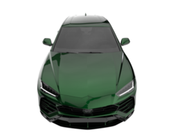 Realistic SUV isolated on transparent background. 3d rendering - illustration png