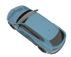 realistisk sUV isolerat på transparent bakgrund. 3d tolkning - illustration png