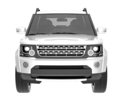 Realistic SUV isolated on transparent background. 3d rendering - illustration png