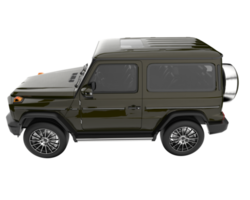 realistico suv isolato su trasparente sfondo. 3d interpretazione - illustrazione png