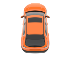 Realistic SUV isolated on transparent background. 3d rendering - illustration png