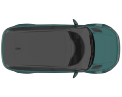 realistisk sUV isolerat på transparent bakgrund. 3d tolkning - illustration png