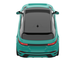 Realistic SUV isolated on transparent background. 3d rendering - illustration png