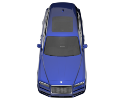 Realistic SUV isolated on transparent background. 3d rendering - illustration png