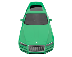 Realistic SUV isolated on transparent background. 3d rendering - illustration png