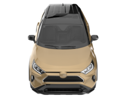 suv realista isolado em fundo transparente. renderização 3D - ilustração png