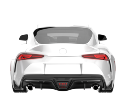 Sport car isolated on transparent background. 3d rendering - illustration png