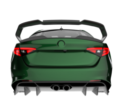 Sport car isolated on transparent background. 3d rendering - illustration png