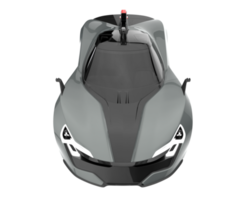 voiture de sport isolée sur fond transparent. rendu 3d - illustration png