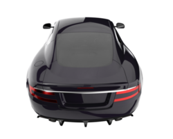 Sport car isolated on transparent background. 3d rendering - illustration png